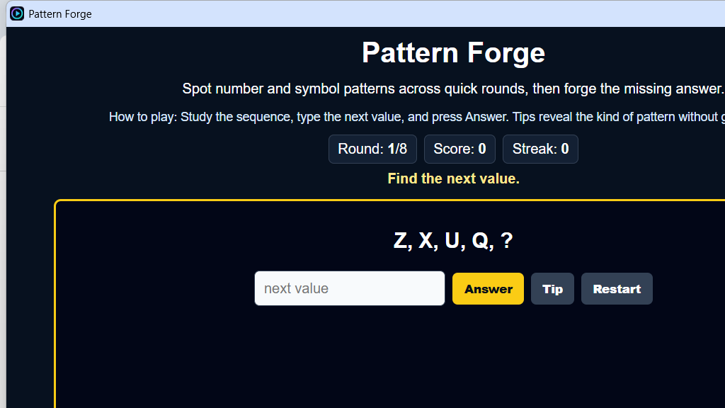 Pattern Forge
