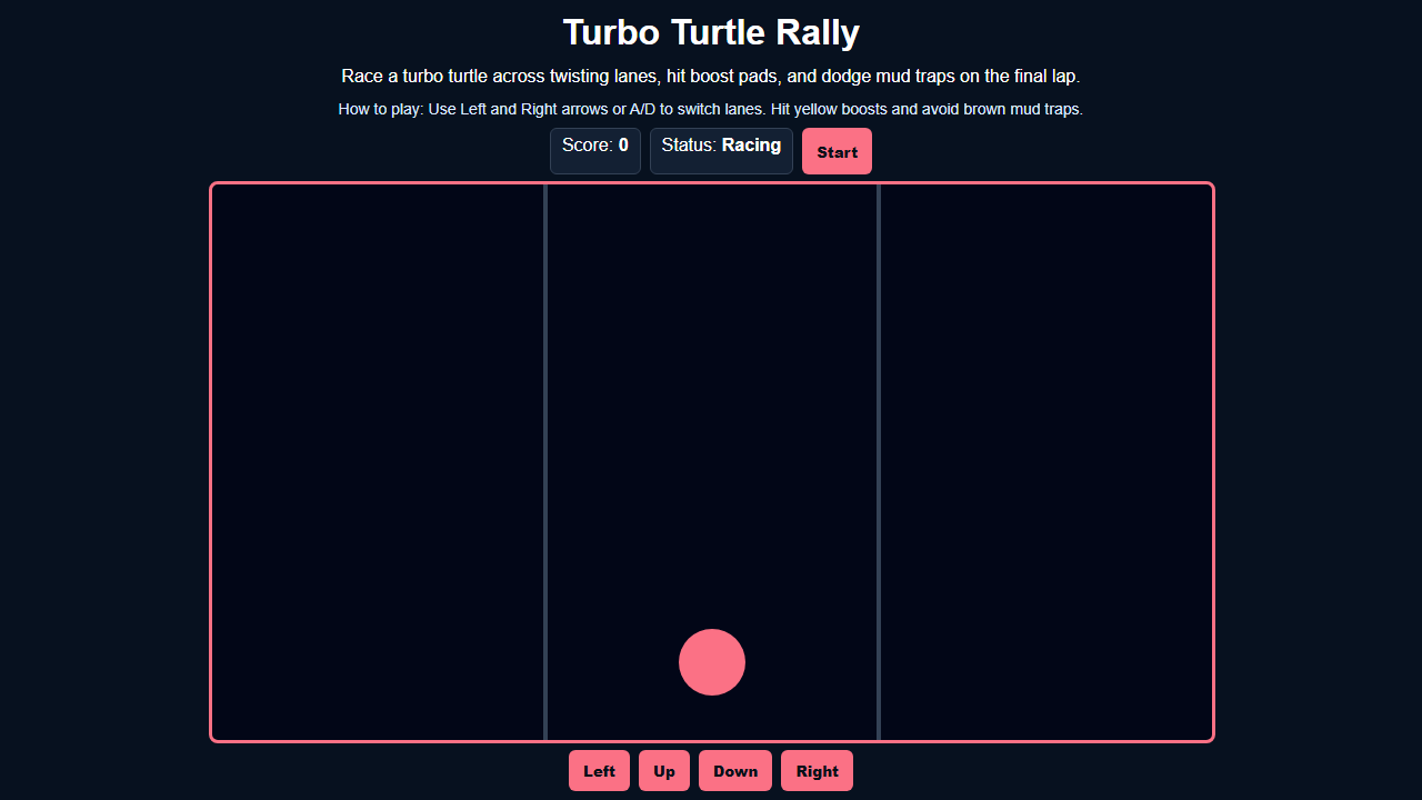 Turbo Turtle Rally
