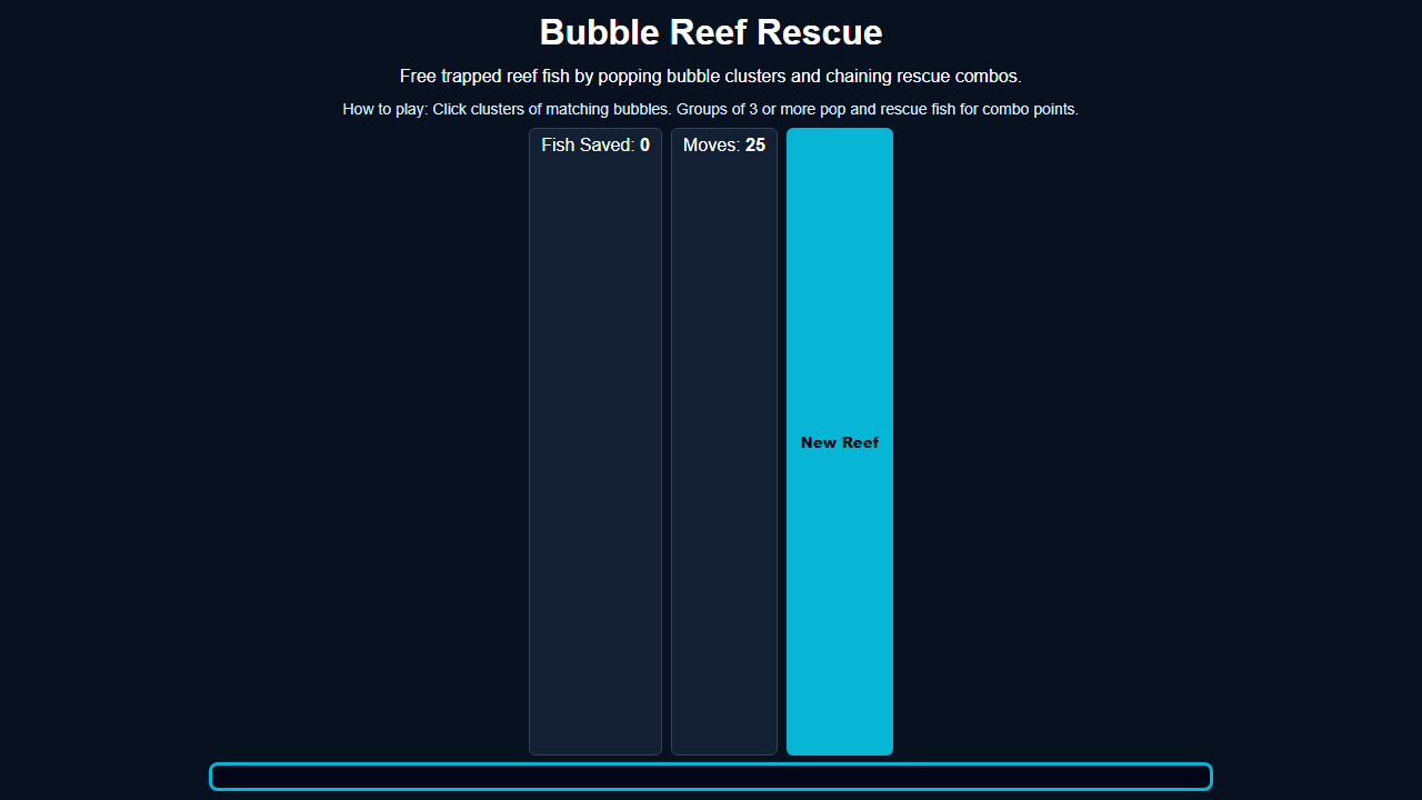 Bubble Reef Rescue